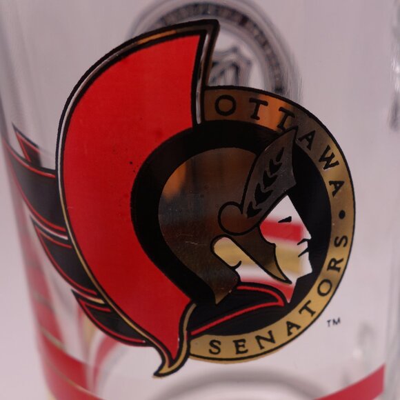 Vintage Cutler Brands and Designs NHL 1992 Ottawa Senators Glass with Handle - Picture 14 of 15